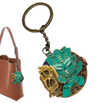 Sanxingdui Key Charm Sanxingdui Face-Changing Key Key Holder Creative economical