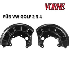 2x Ankerblech Spritzblech L+ R FÜR VW Golf 2 3 Jetta II 165,19E,1G2 Seat Cordoba
