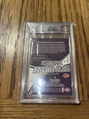 2002-03 SPX #116 Kareem Rush RPA BGS 8.5 0416/1999 | eBay
