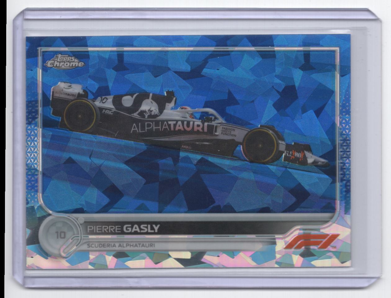 2022 Topps Chrome Formula 1 Sapphire ++ Pierre Gasly Scuderia AlphaTauri #121