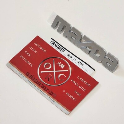 New Genuine OEM 99-05 Mazda Miata MX-5 Rear Emblem Badge 00 01 02