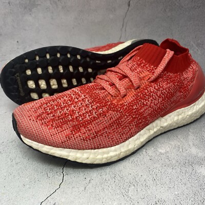 Adidas Womens Ultraboost Uncaged Sz 7.5 M Shock Red BB3903 Running Shoes Sneaker