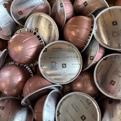 Nespresso Vertuo, Vivida Coffee+ B12 Capsules, 50 count, LOOSE/BULK