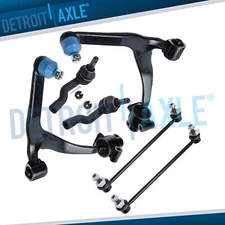 Front Lower Control Arms Sway Bar Outer Tie Rod for 2003-2008 Infiniti FX35 FX45