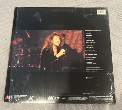 Mariah Carey - MTV Unplugged + 3 Laser disc 1992 SMV Music Video