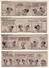 Tumbleweeds by Tom Ryan - Western humor - 25 daily comic strips from April 1977