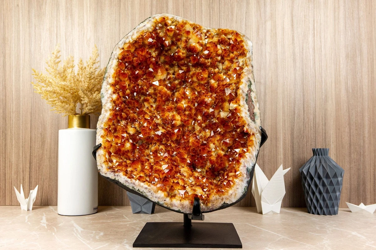Citrine geodes cheap