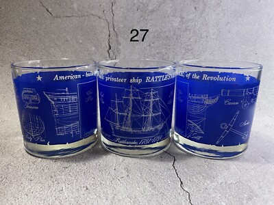1970s American-built Privateer Ship RATTLESNAKE of the revolution. Blueprint Map