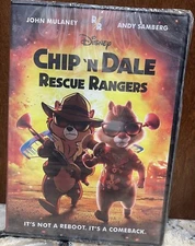 Chip 'n' Dale: Rescue Rangers (2022) DVD, New, Sealed