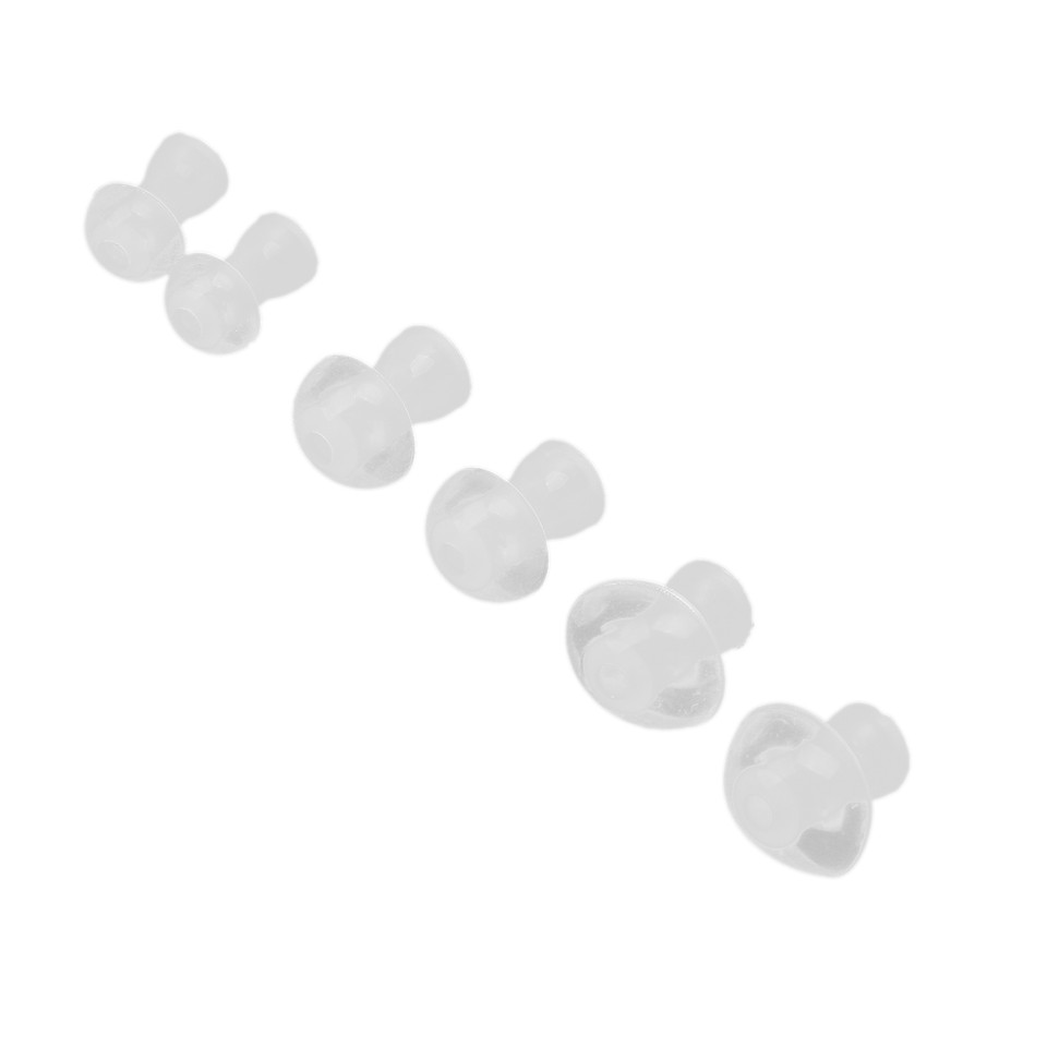 6x Hearing Aid Ear Tips Earplug Silicone Hearing Aids Buds Domes Ear ...