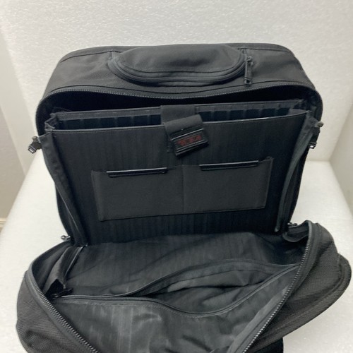 TUMI Alpha 26102DH Ballistic Nylon Rolling Carry On Briefcase Luggage Read - Picture 14 of 18