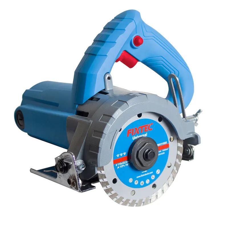 Scie à eau 110 mm 1450W anti-éclats pour carrelage grand format