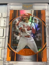 2025 Topps Five Star #54 Kyle Schwarber Orange #/25