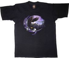 VTG Harley Davidson Eagle T-Shirt Mens Large ...