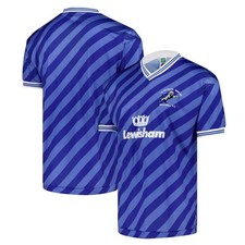 Millwall FC Football Shirt 1988 Blue Mens EFL Championship Official Licensed
