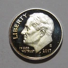 2017-S Roosevelt Dime Proof — photo from another recent sale