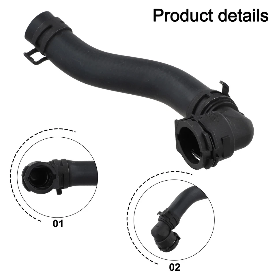 Water Tank Coolant Hose Replacement Coolant Hose Direct Replacement Fits Paceman - Image 2 of 4