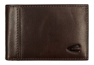 camel active Pine Horizontal Wallet Slim Geldbörse Brown dunkelbraun Neu