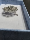 Estate  - Silver Tone - Floral Fashion Statement  Ring - Item 299 — photo 3