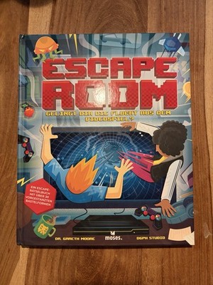 Rätselbuch: Escape Room - Gelingt dir die Flucht aus dem Videospiel? (moses.)