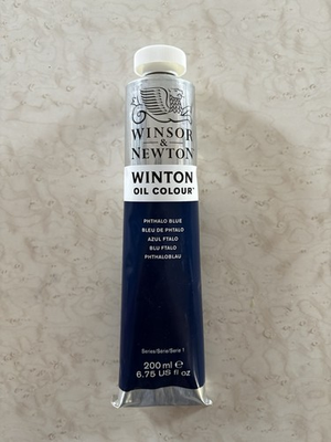 #ad #ad Winsor amp; Newton Winton Oil Color Pthalo Blue 200 ml 6.75 US fl oz Brand New $9.99