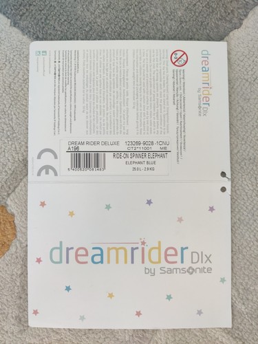 Samsonite Kinder Koffer Rollkoffer Dream Rider Deluxe Elefant 25 L - Bild 10 von 11