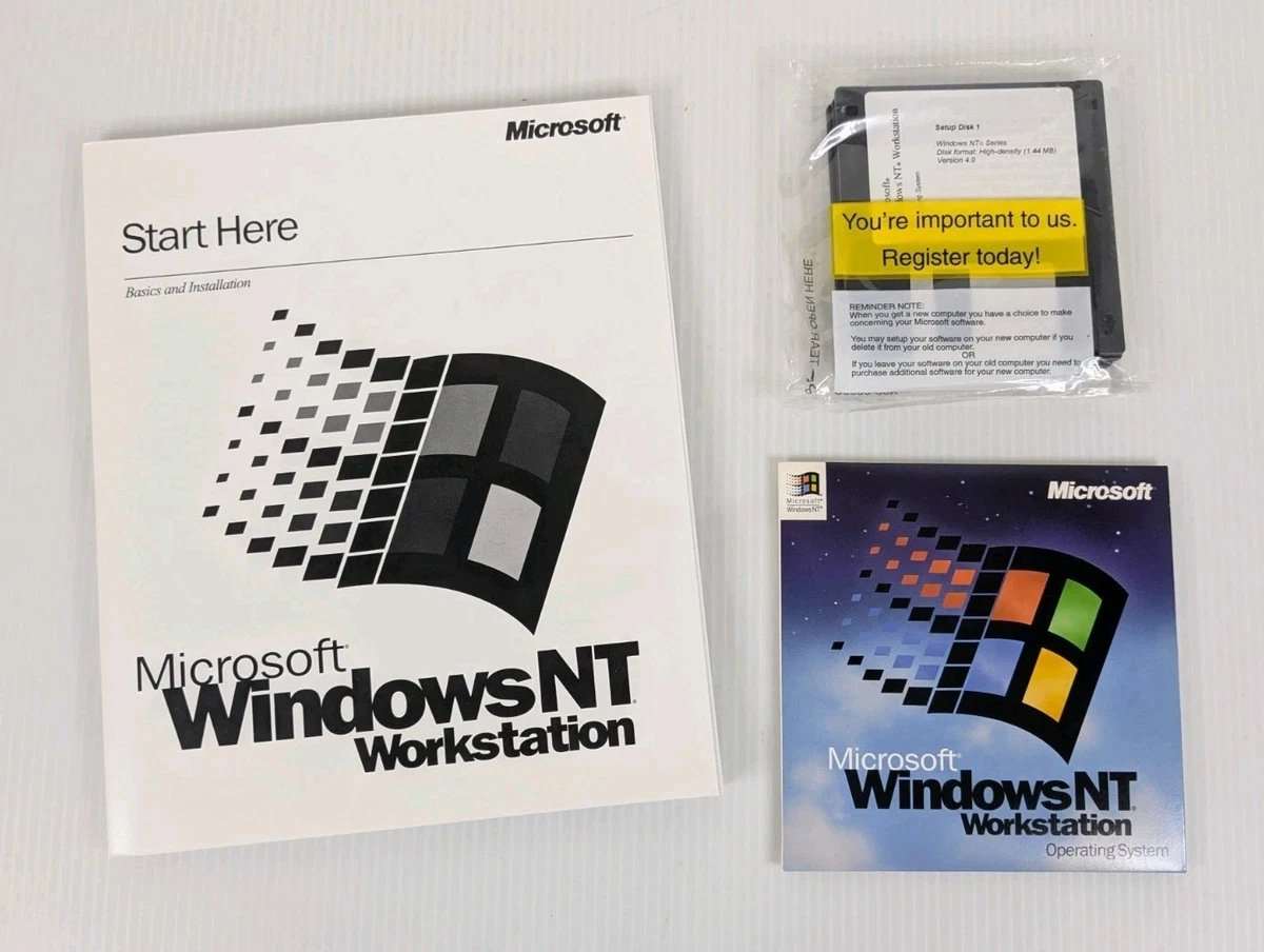 25+ Microsoft Windows NT Software - English Version for sale