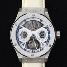 RARE Constantin Weisz 24A961CW SKELETON Automatic CHRONOGRAPH Watch - LE #02/49