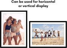 28X40 Poster Frame with Polished Plexiglass - Use as 24X36 Frame with Mat or ...