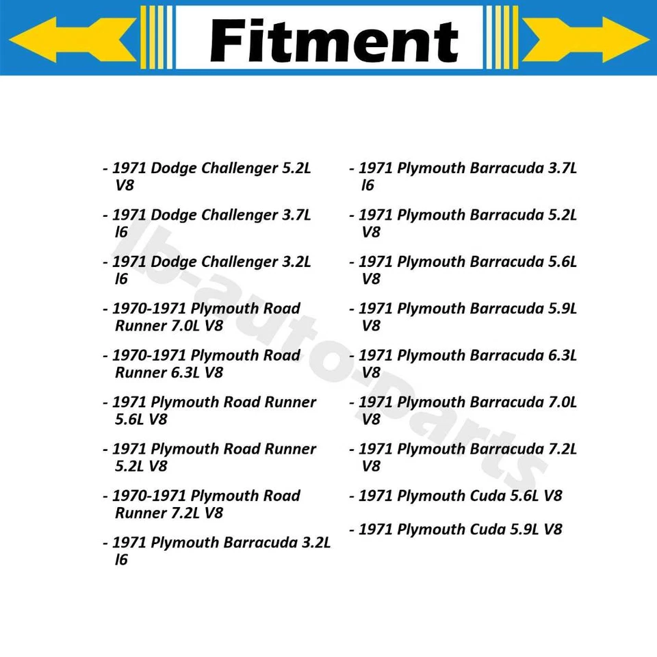 Manguera de línea de freno trasera derecha primera parada para Dodge Dart 1970 1971 Foto 3 de 4