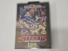 Streets of Rage (Sega Genesis) MINT CIB - INTACT TAB - Rare Poster & Reg Card