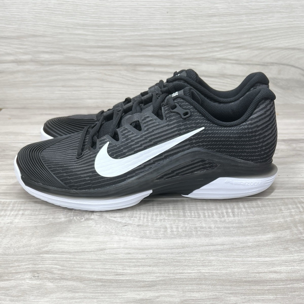 02yvm　黒　38サイズ Women's Size 10 - Nike Zoom Vapor 12 HC Tennis Black FV5554-001 | eBay