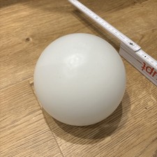 Vintage Glaskugel Opalglas Lampenschirm Kaiser leuchten Glas Ersatz Space age