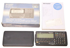 Sharp PC-G850V Pocket Computer Graphic C-Language Calculator w/ Box, Manual USED