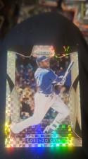 2019 Panini Prizm - Tier II Lorenzo Cain #193 Power Plaid Prizm /75