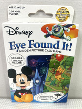 Disney Eye Found It! Hidden Picture Card Game 12 Disney