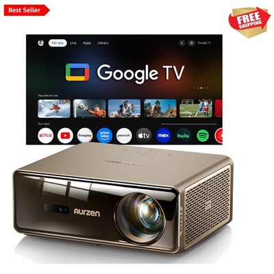 EAZZE D1 MAX Smart Projector - Ultra-Bright, 20W Speakers, HDR10, WiFi/Bluetooth