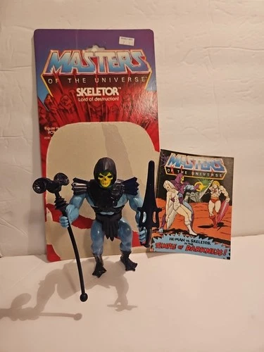Skeletor MOTU He-Man Masters of the Universe 1982 Vintage Action Figure COMPLETE
