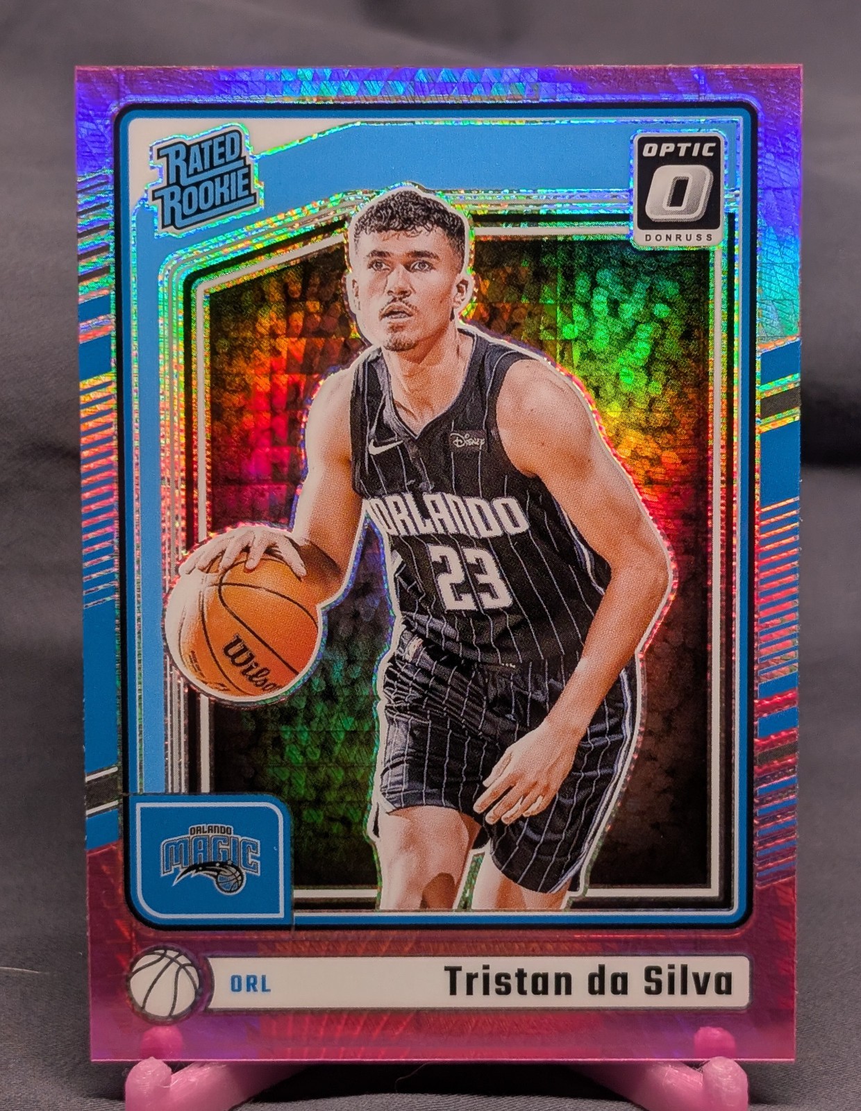 2024-25 Optic Tristan Da Silva #260 Hyper Pink (RC)