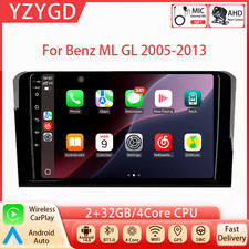 For Benz ML GL 2005-2013 Android Carplay Car Stereo Radio Multimedia GPS Navi BT