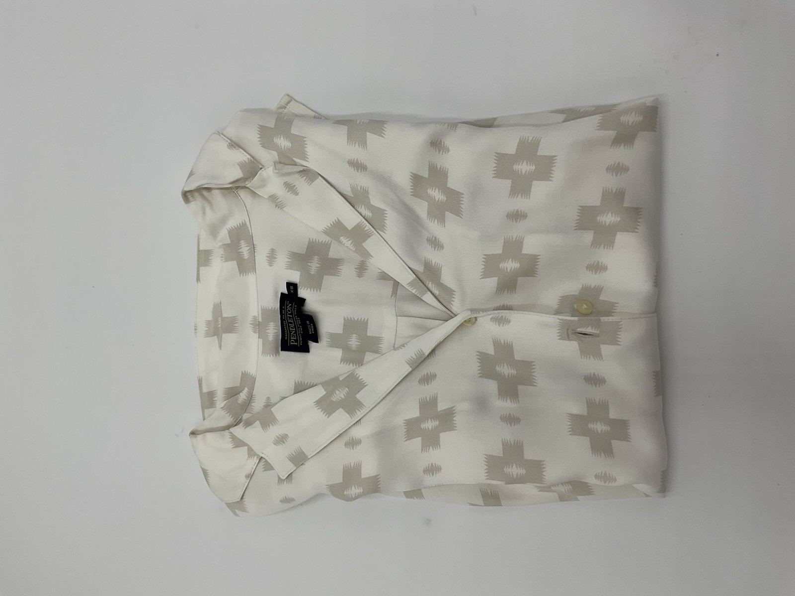Women’s Pendleton Geometric Aztec Button Up Shirt… - image 1
