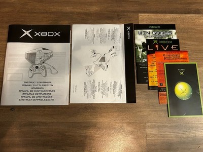 Original OG Xbox Classic Anleitung Handbuch Deutsch & Flyer TOP