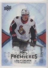 2017-18 Upper Deck Ice Ice Premieres 114/499 Filip Chlapik #168 1q2