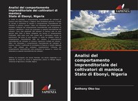Anthony Oko-Isu | Analisi Del Comportamento Imprenditoriale Dei Coltivatori...
