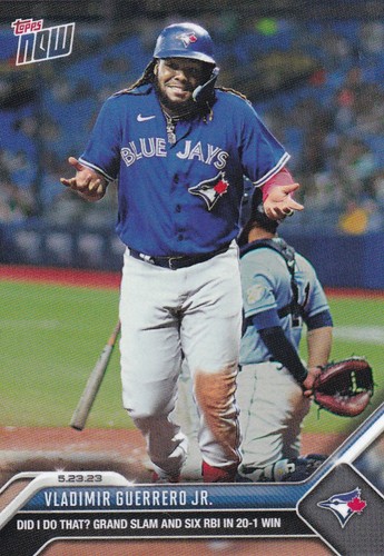 2023 Topps Now 334 Vladimir Guerrero Jr.