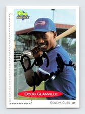 1991 Classic Best #402 Doug Glanville Autographed