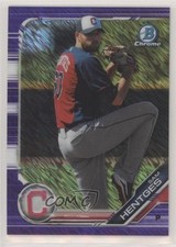 2019 Bowman Chrome Prospects Purple Shimmer Refractor Sam Hentges #BCP-246 uk2