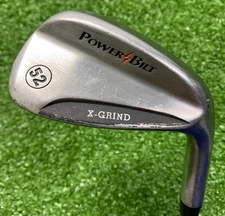 PowerBilt X-Grind Gap Wedge 52* / RH / Wedge Steel ~35.25" / Nice Grip / xx7844