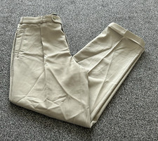 Gardeur Beige Smart Straight Leg Wool Blend Trousers Pants - Mens Size W36 L31.5