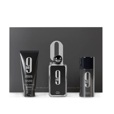 Afnan 9 pm EDP 100 ml + DEO Spray 150 ml + SG 150 ml (man)